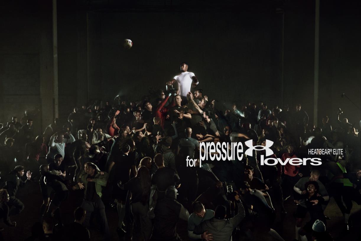 Under Armour unveils ads reframing pressure as a positive