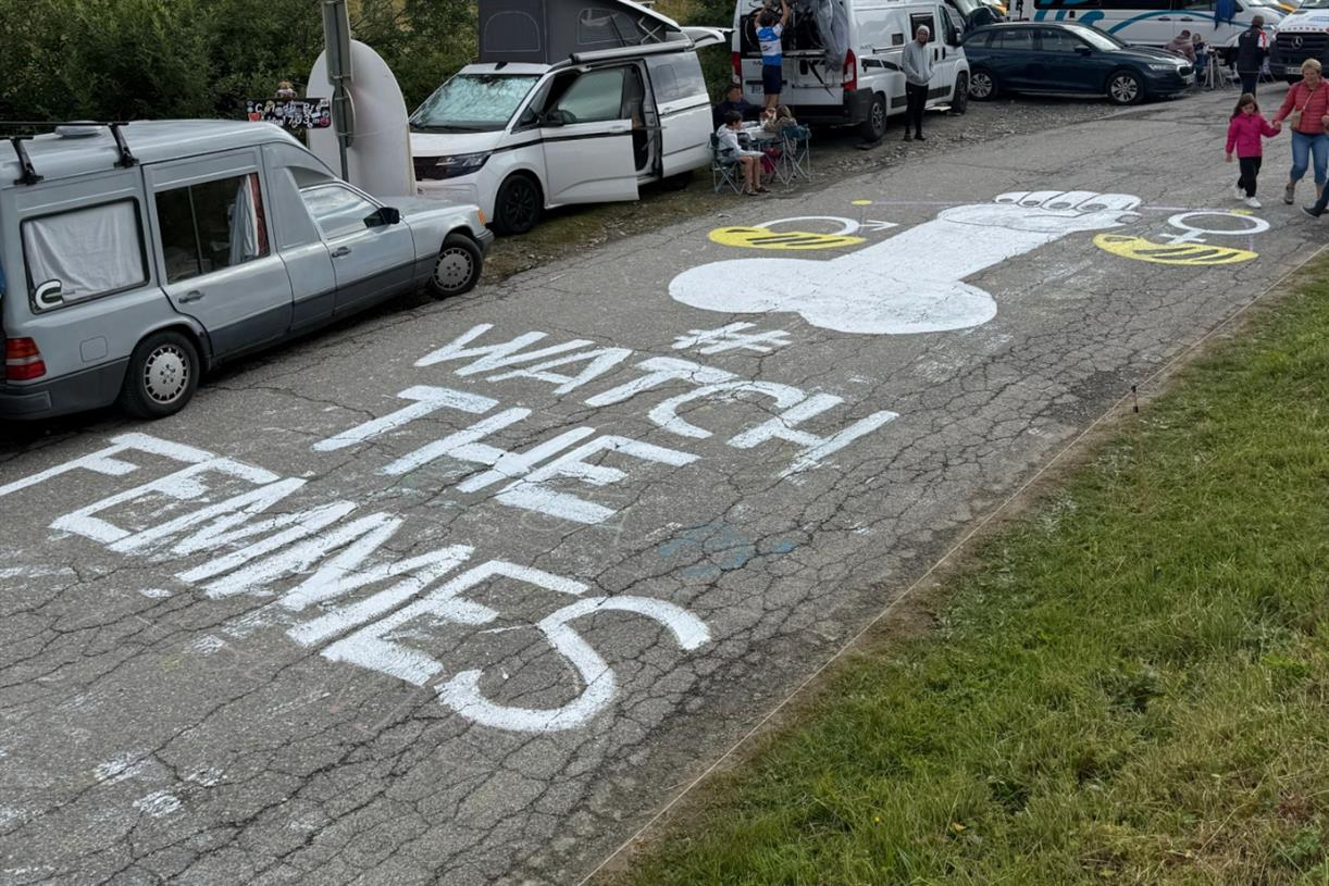 Skoda Tour de France campaign turns penises into art to promote women’s race