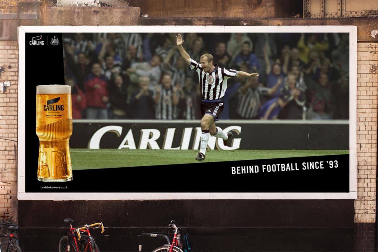 Carling campaign marks over 30 years of supporting football