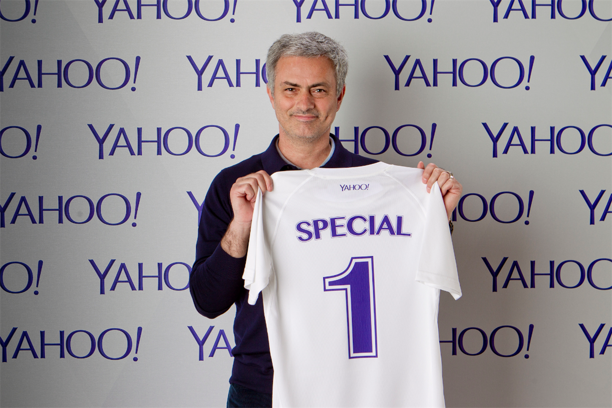 Yahoo turns to Chelsea's 'Special One' in social media hunt for