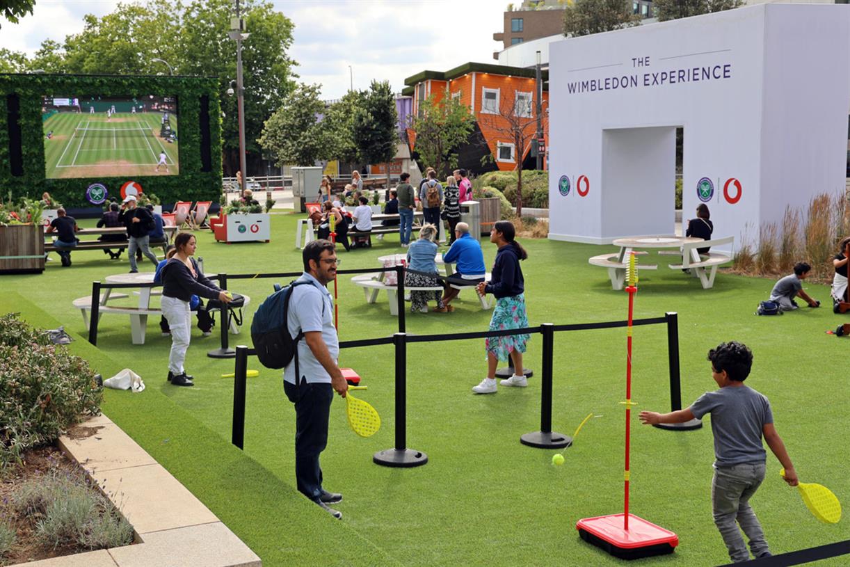 Ocean Outdoor unveils Wimbledon experiences at Westfield and Battersea Power Station