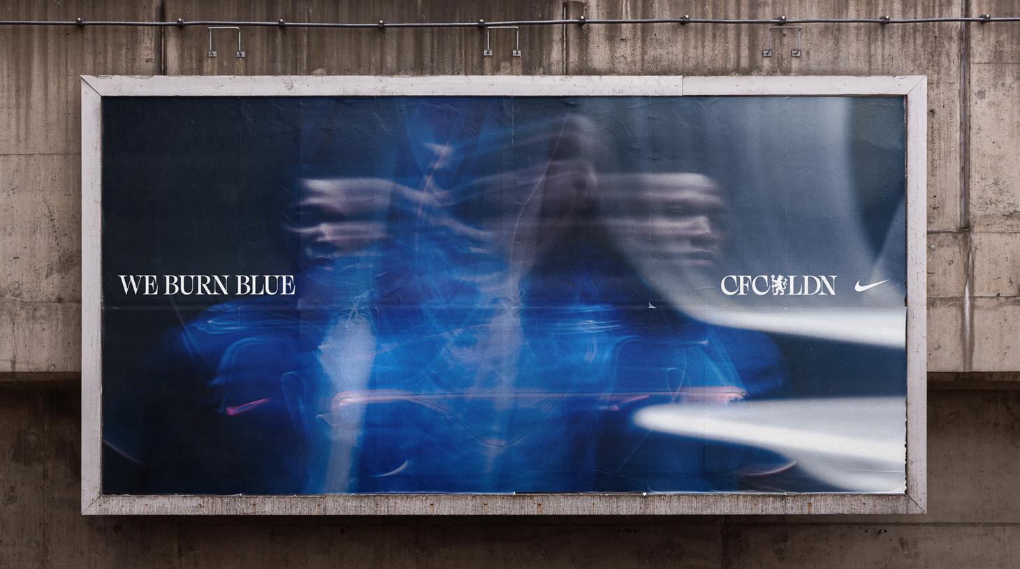 Chelsea FC home kit ad seeks to ignite passions