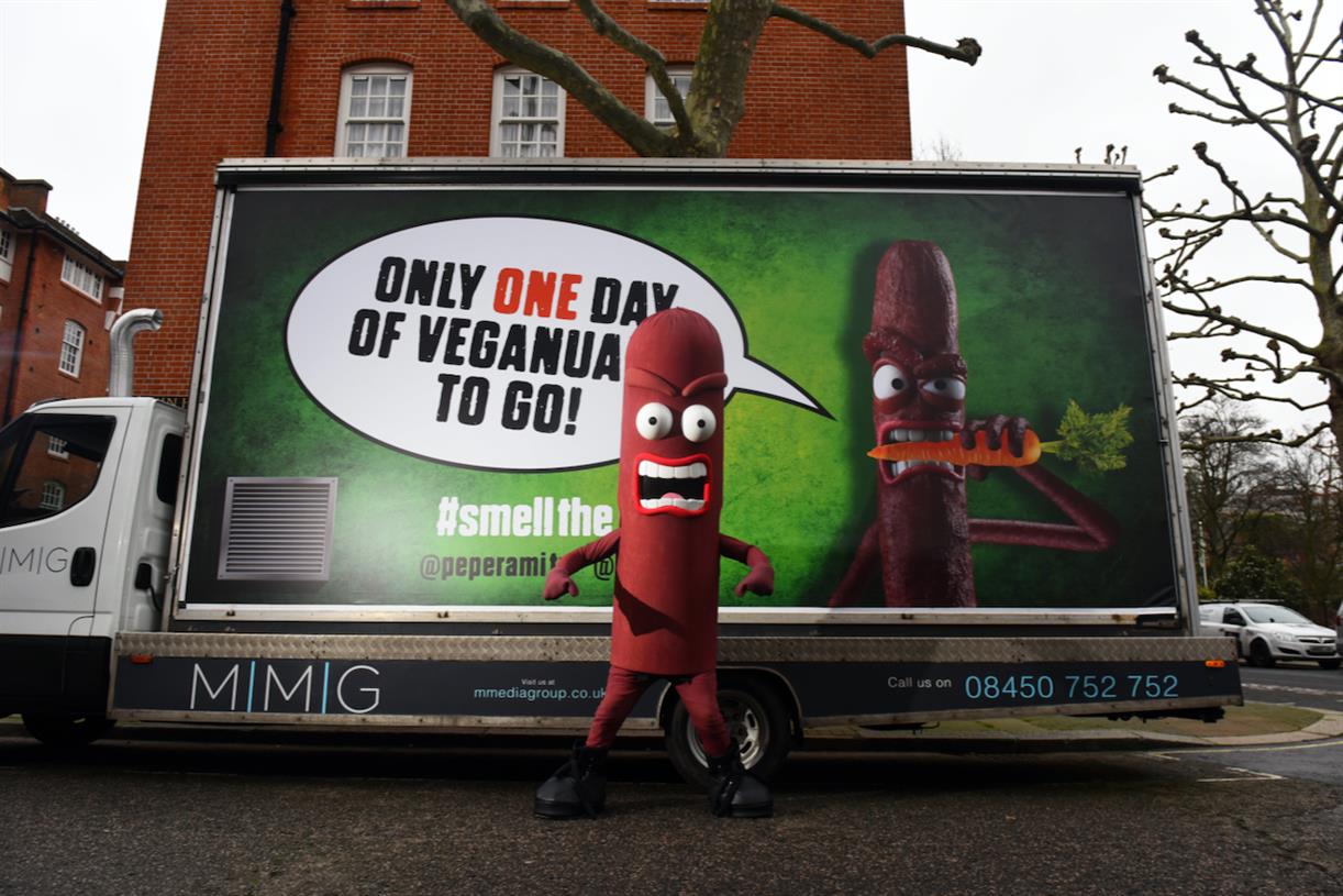 Peperami Taunts Temporary Vegans With Scent Of Meat On Last Day Of ...