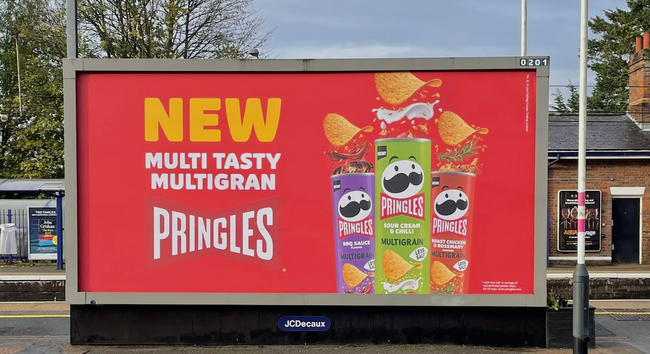 Pringles issues Twitter plea to Specsavers after ‘tasty gran’ poster typo
