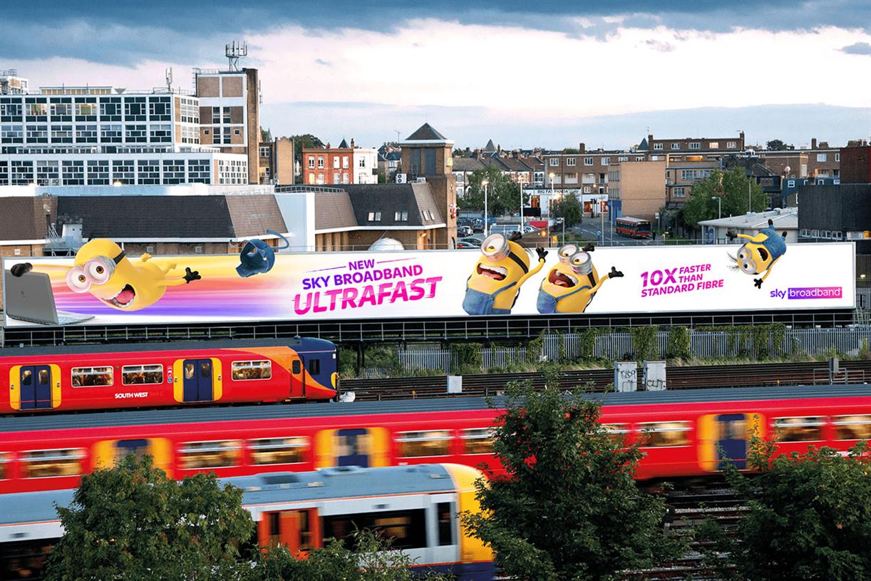 Sky Deploys Minions For Broadband Campaign Sky Deploys Minions For Broadband Campaign