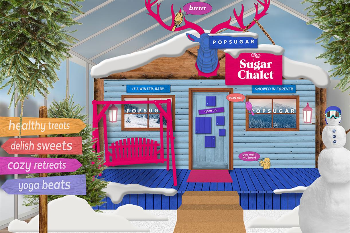 PopSugar opens 'Sugar chalet' shopping experience