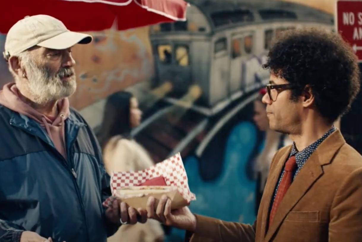 Richard Ayoade drops the 'F bomb' in HSBC's latest TV spot 