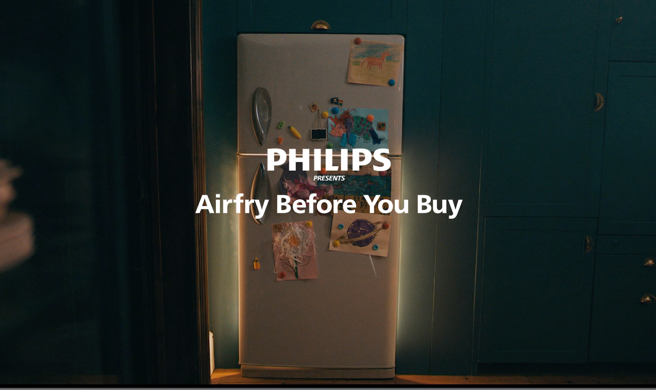 Philips Airfryer's latest campaign 'What's new on the menu', ET