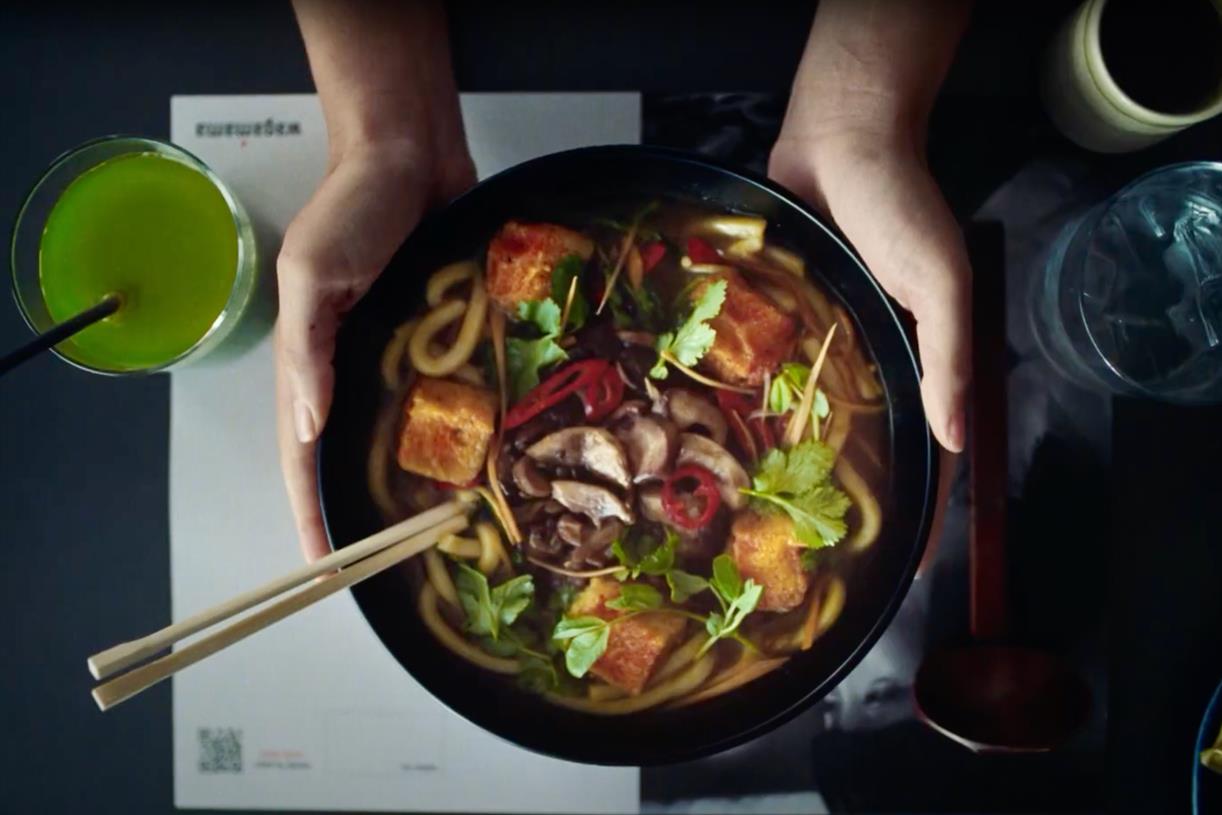 Wagamama dips into open water and steaming ramen in new TV spot