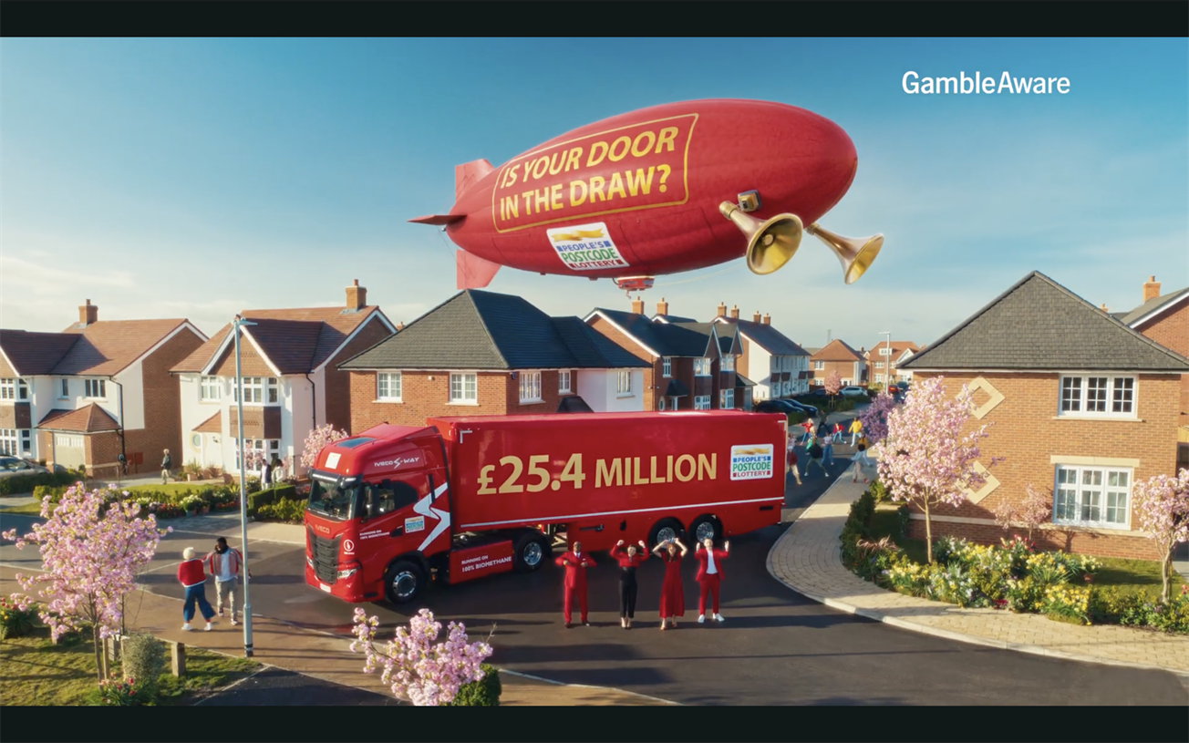 People’s Postcode Lottery to debut latest cross-broadcaster ad