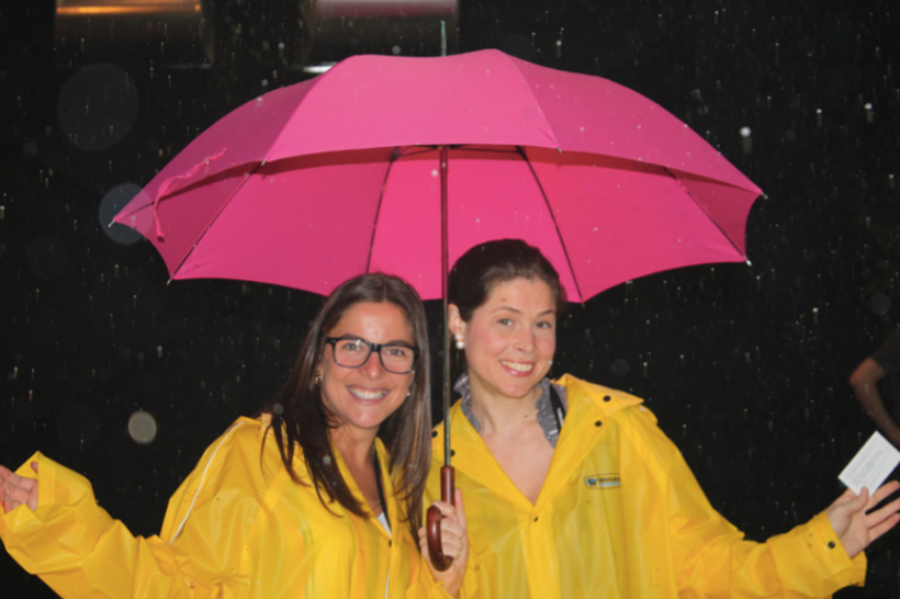 under the umbrella with you