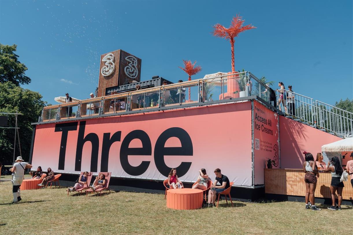 Three helps music lovers stay connected at UK festivals