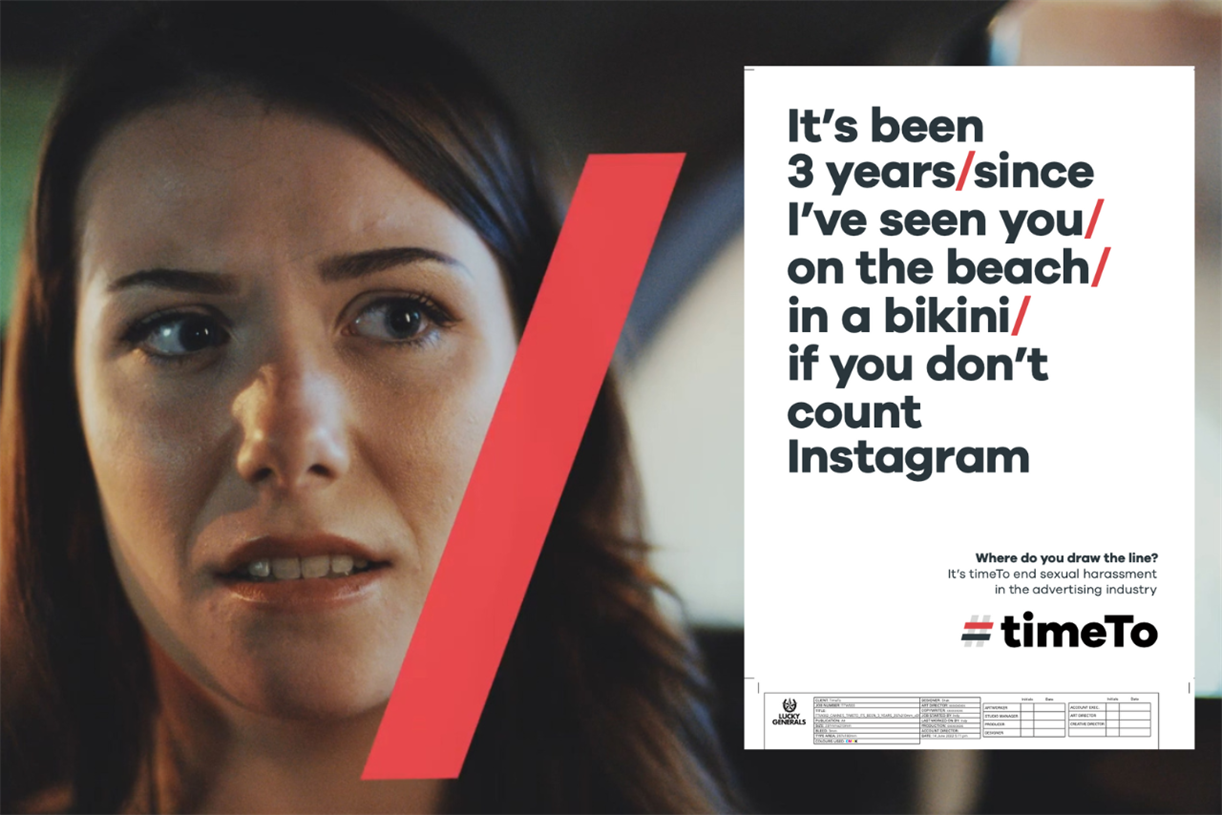 TimeTo revives anti-harassment campaign ahead of post-pandemic Cannes Lions