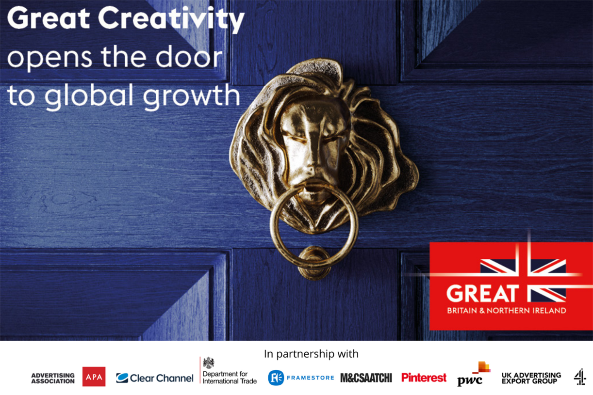 Govt and Great Global Trade campaign celebrates best of UK creativity at Cannes Lions