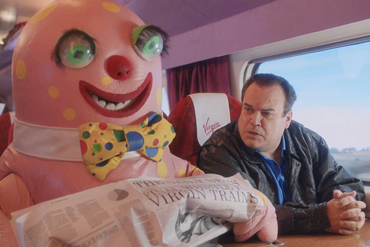 Watch Mr Blobby, Chris Kamara and more help Virgin Trains bid farewell