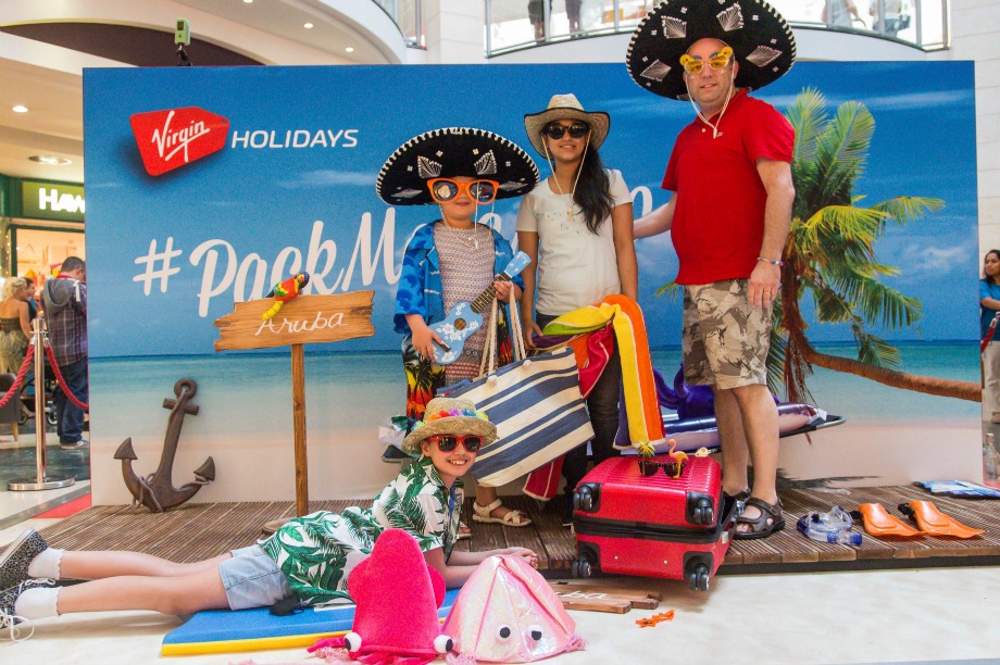 In pictures Virgin Holidays' Caribbean experience hits local shopping