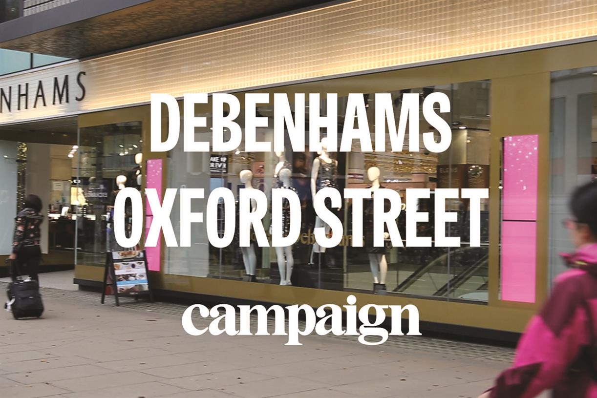 Debenhams seeks to make customers feel 'Christmassy' with instore