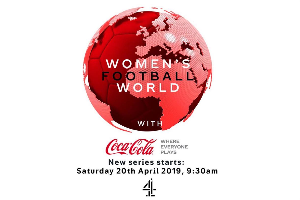 Coca-Cola partners Channel 4 for womens football show
