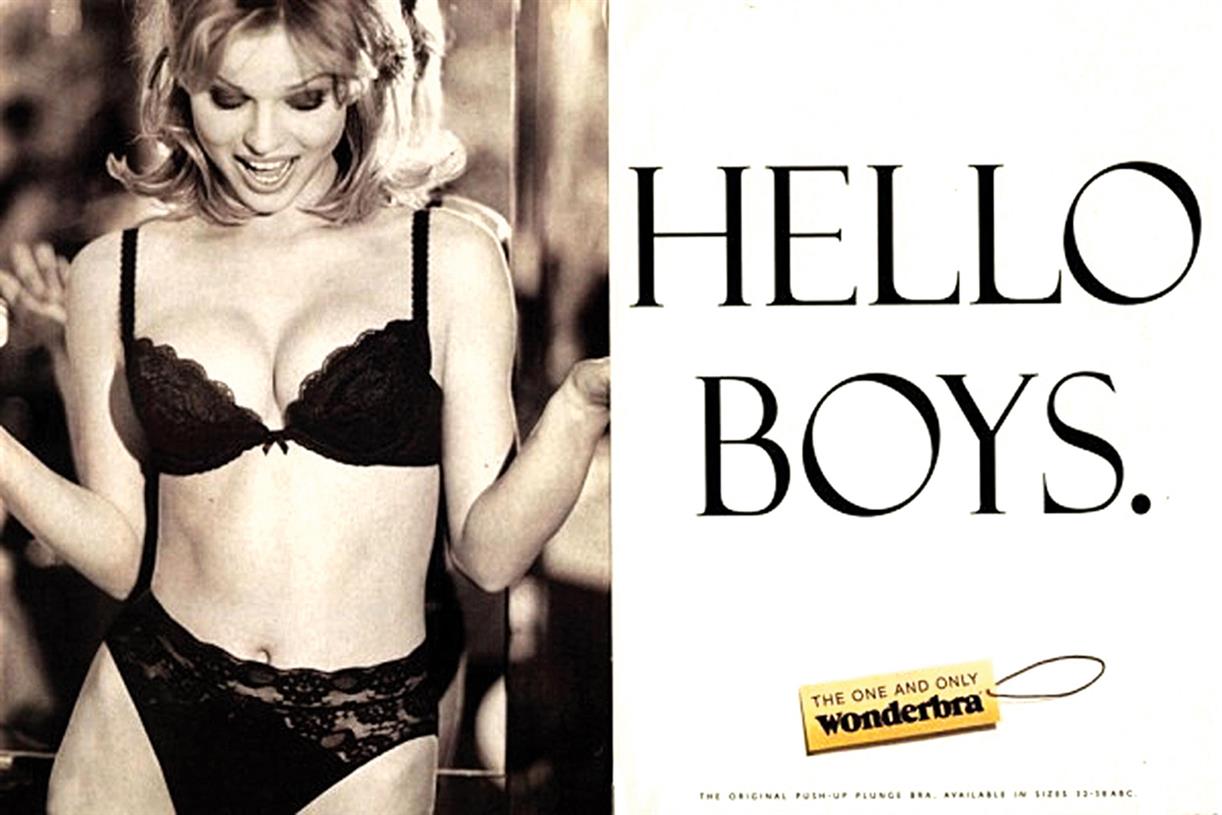 Best ads in 50 years: Wonderbra obeyed all the rules of a great poster