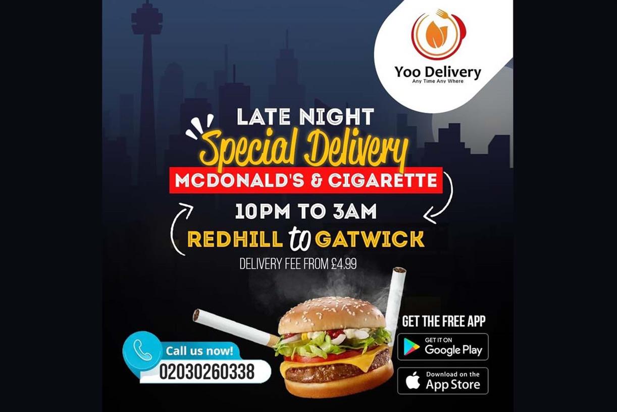 Surrey delivery firm ignores ASA, continues advertising cigarettes - Vimarsana News