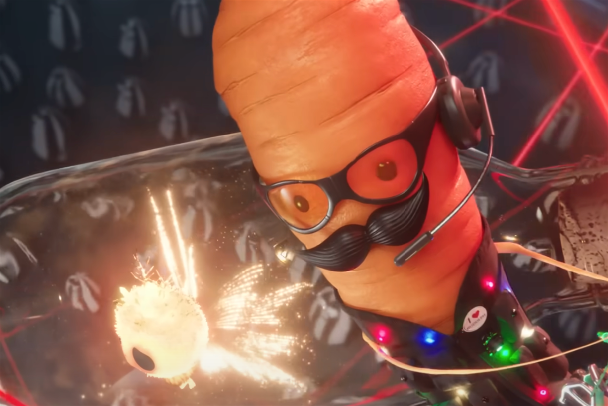 Kevin the Carrot tops survey of favourite Christmas ads of all time