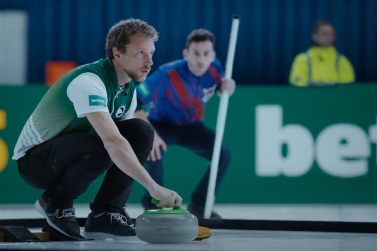 Epic Bet365 film sees an average throw trigger curling mania