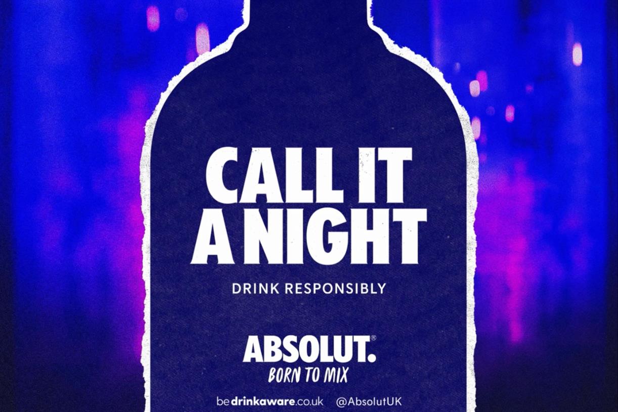 Absolut Vodka tells drinkers to ‘Call it a night’ to prevent ‘thoughtless’ comments