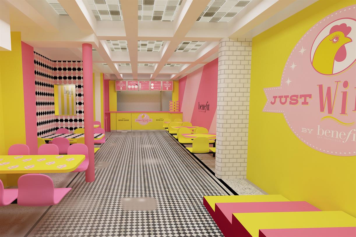 Benefit partners chicken restaurant to promote eyeliner | Campaign US