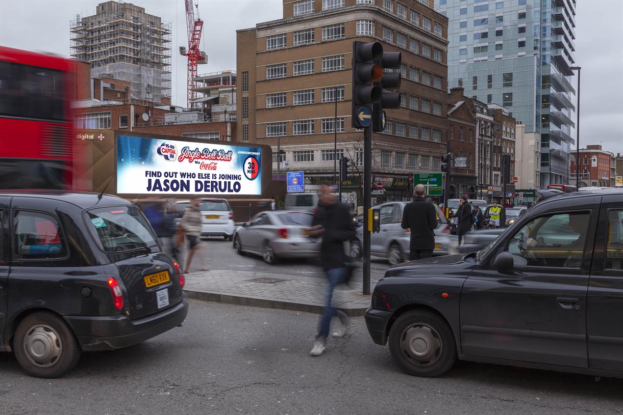 Capital set to reveal Jingle Bell Ball lineup live on DOOH screens