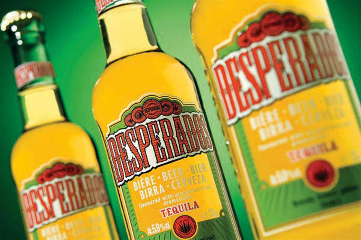 Desperado tequila flavored beer for guests in 2023