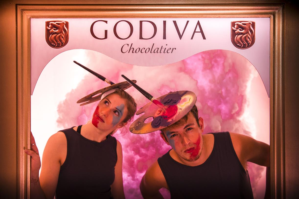 Image result for Godiva creates sensory chocolate banquet