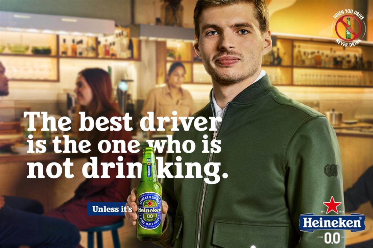 Max Verstappen steers anti-drink-driving ad for Heineken | Campaign US