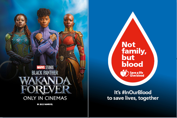 NHS hooks up with Marvel’s Black Panther to urge more black people to give blood