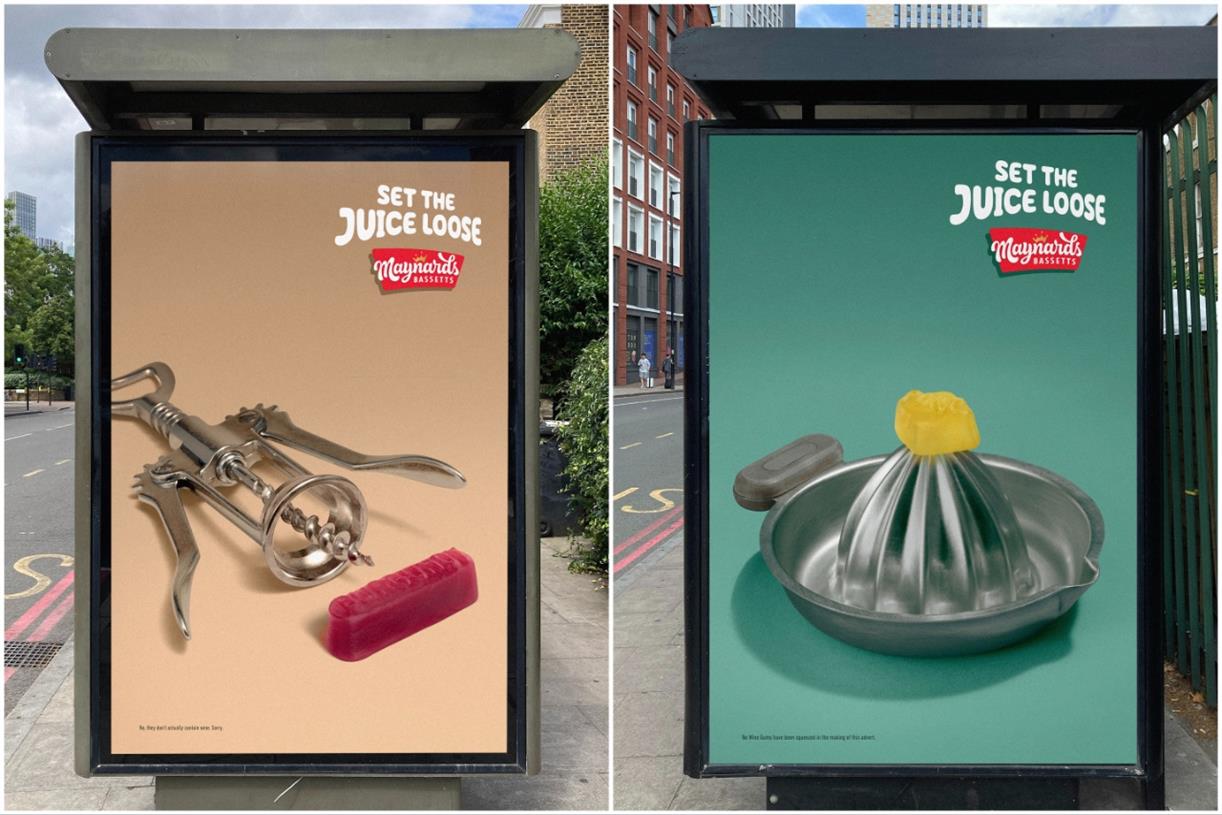 Maynards Bassetts turns to kitchen utensils in latest 'Set the juice loose' campaign