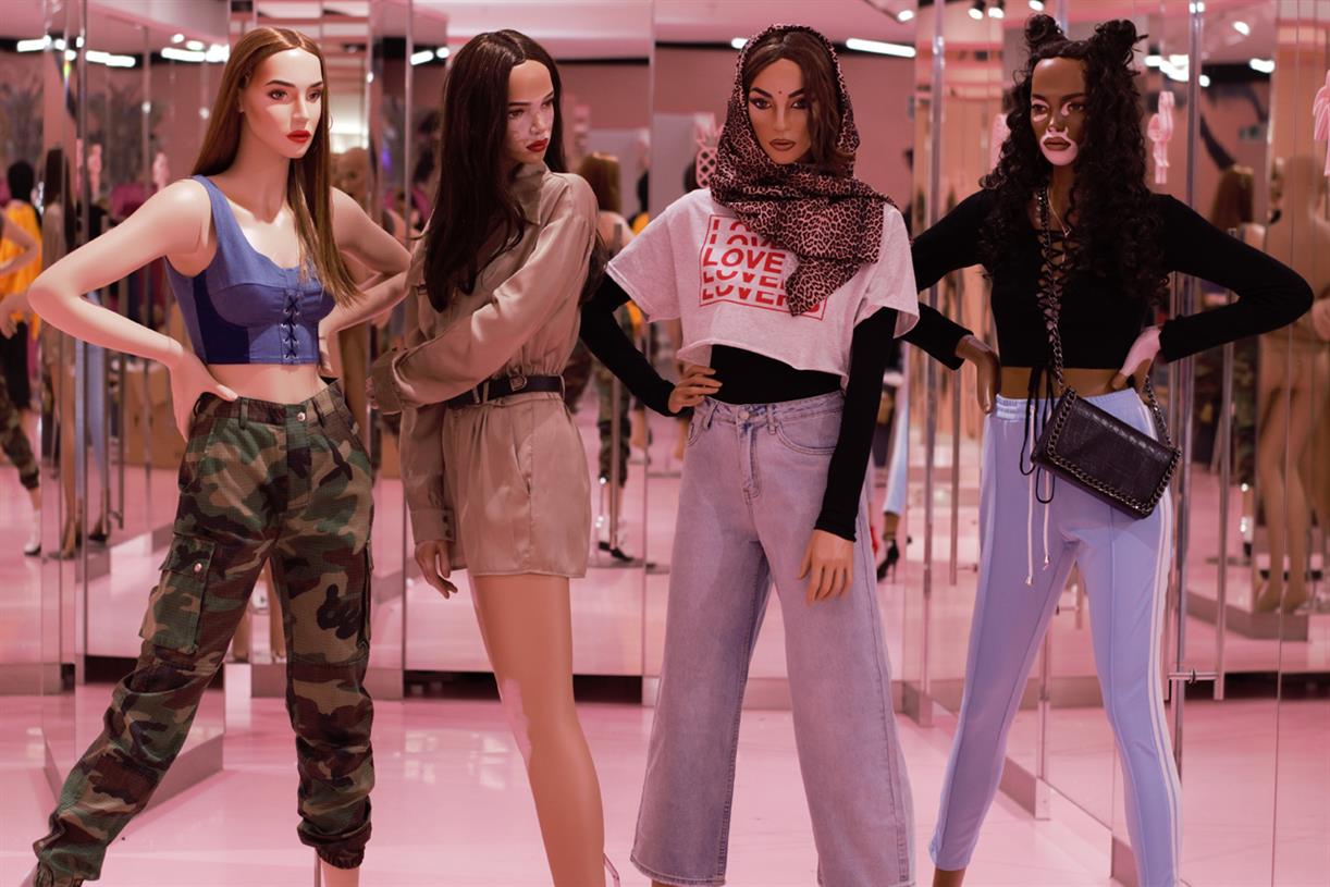 Missguided mannequins now have marks