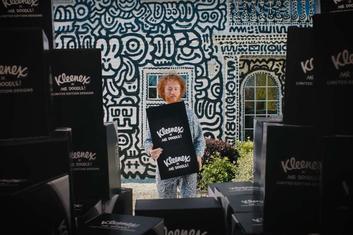 Kleenex campaign draws inspiration from Mr Doodle