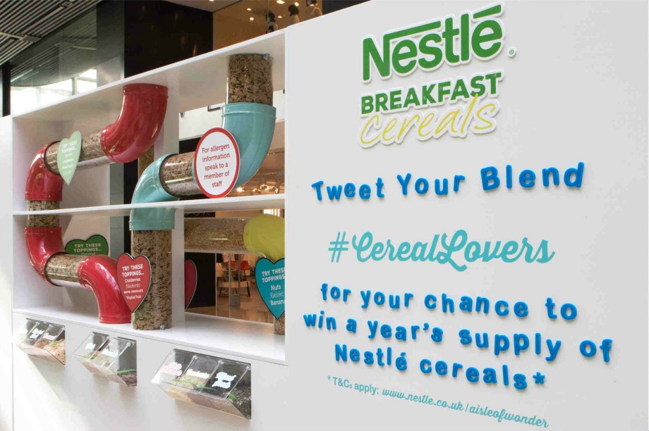 Nestlé Cereals' Pick And Mix Breakfast Experience - Eventographic