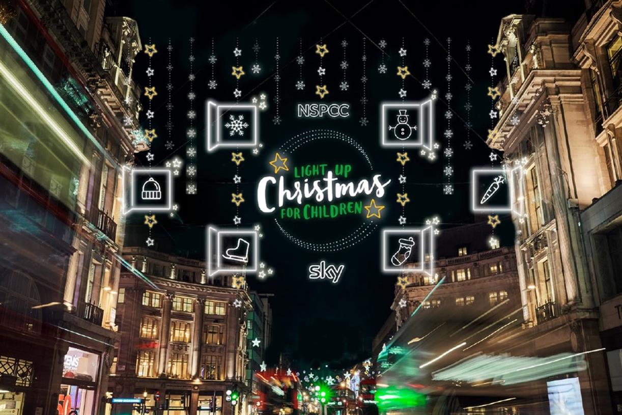 Oxford Street teams up again with NSPCC Christmas lights