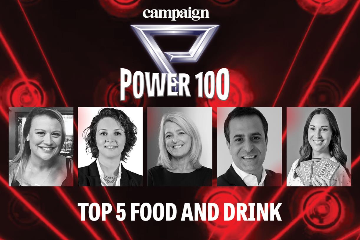 Power 100 2024: Top five in food and drink