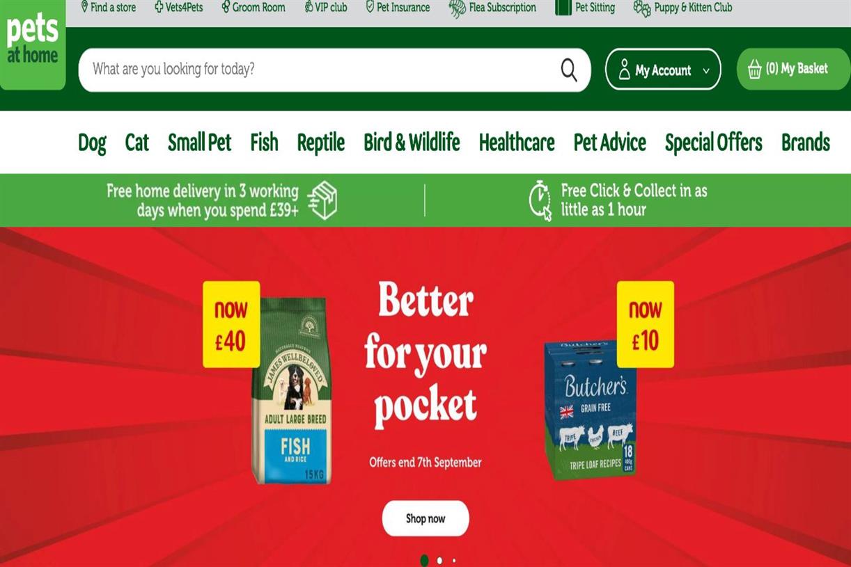 Wunderman Thompson wins Pets at Home customer and user-experience business