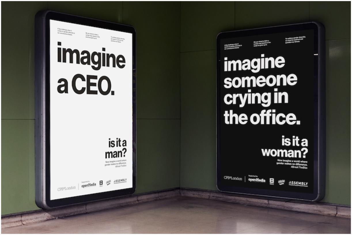 International Women's Day campaign by CPB London highlights unconscious  gender bias | Campaign US