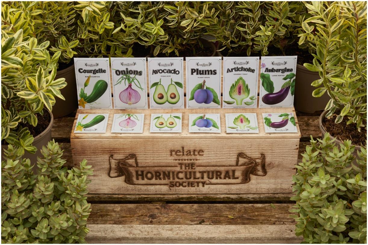 Relate plants messages about later-life sex using condoms and garden centres