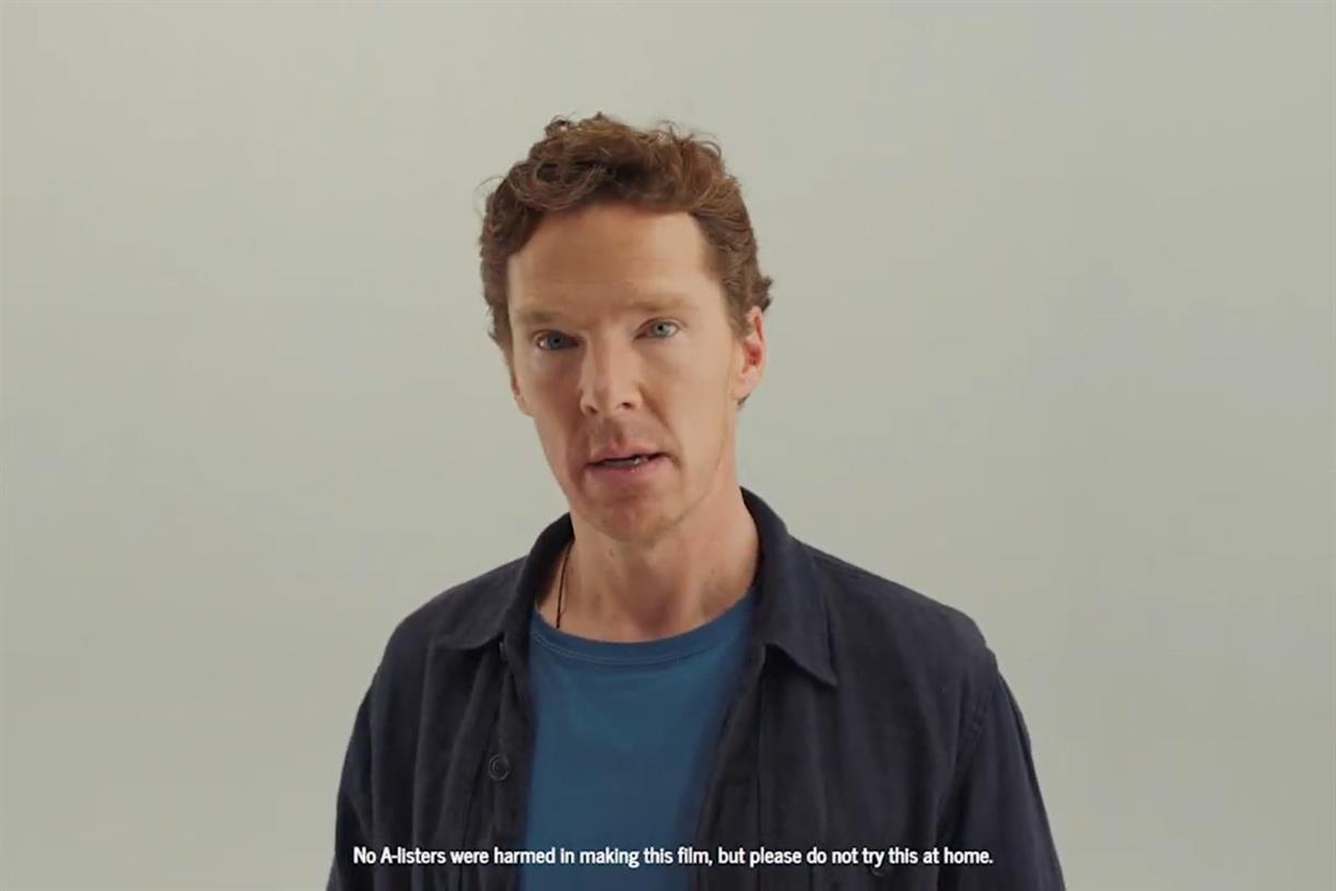 Judi Dench sucks Benedict Cumberbatch's face in Red Nose Day ad - Vimarsana News