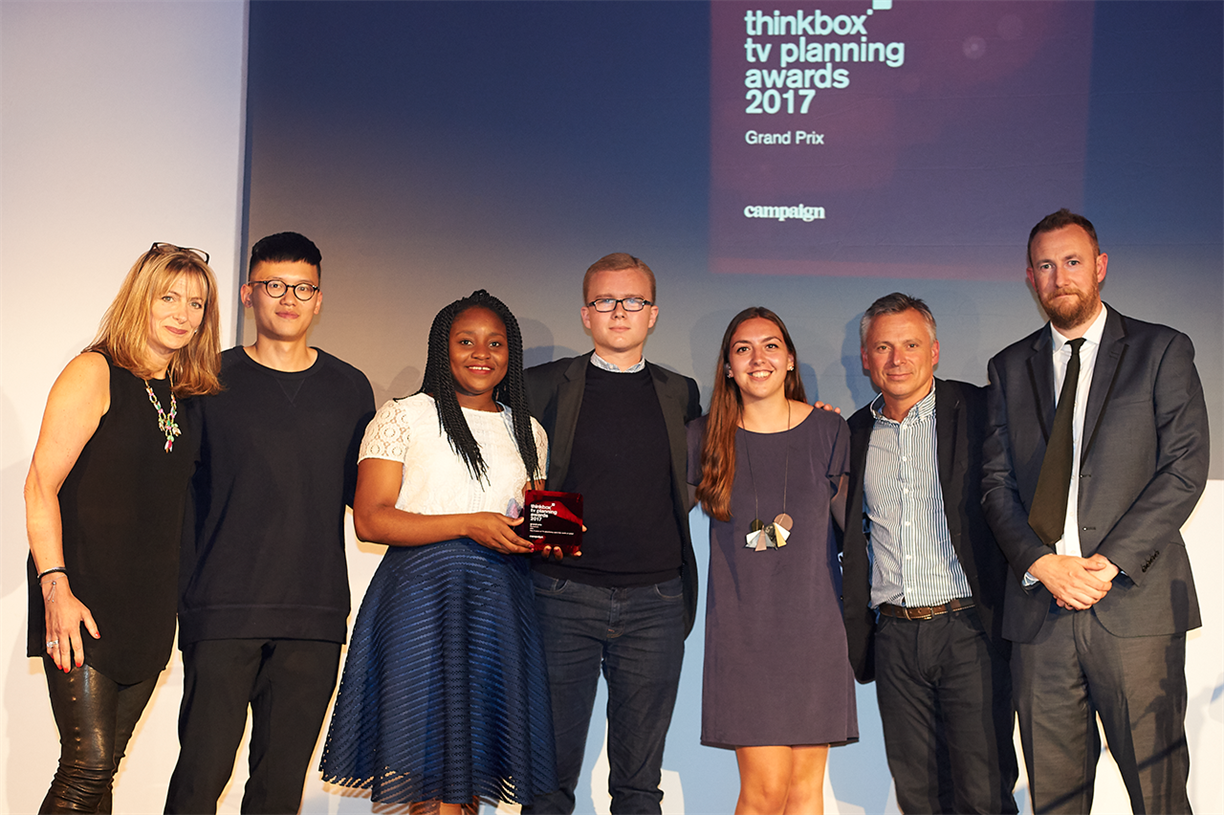 Thinkbox TV Planning Awards 2017 | Campaign US