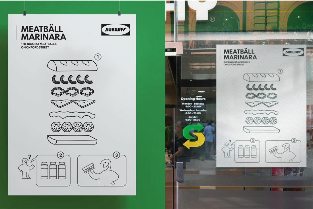 Subway takes over Ikea Oxford Street launch by asserting meatball dominance