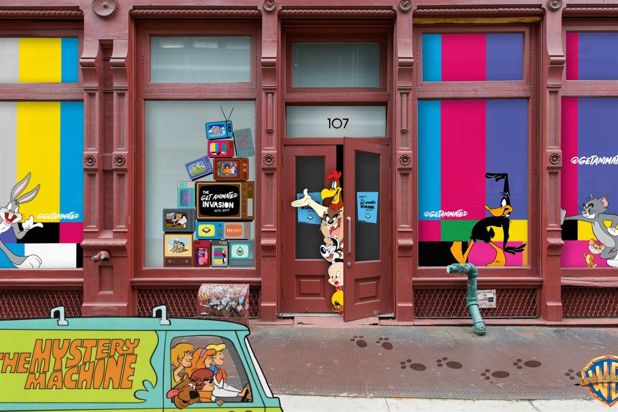 Warner Bros New York pop-up to feature installations around cartoon realms  | Campaign US