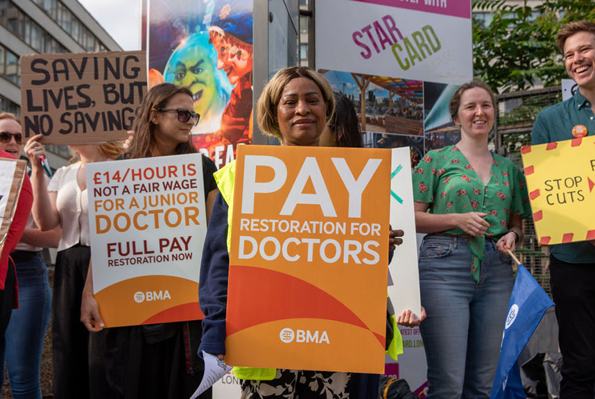 Junior doctors to stage four-day strike from 11 August | GPonline