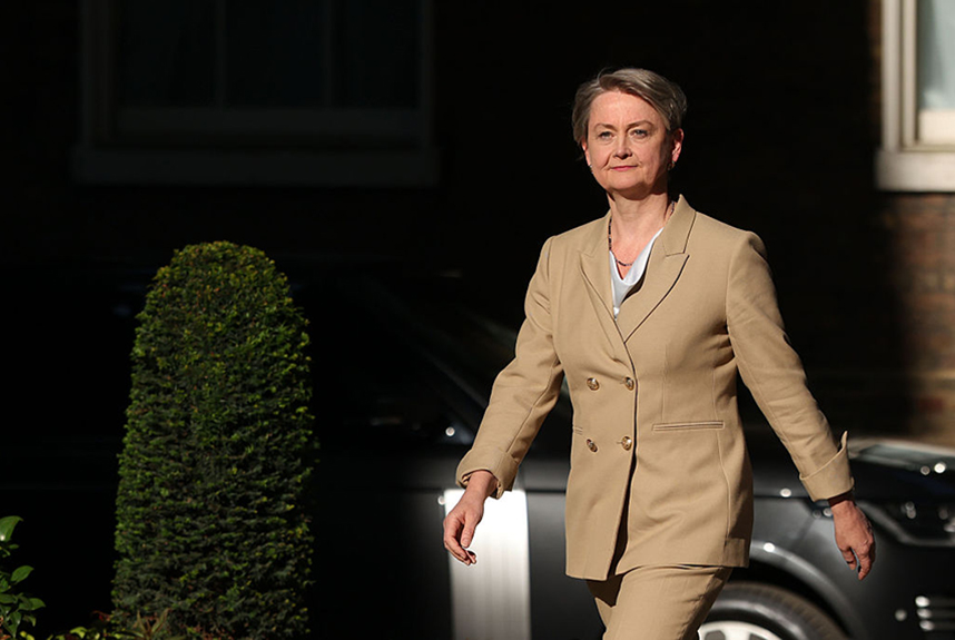 Yvette Cooper appointed health and social care secretary