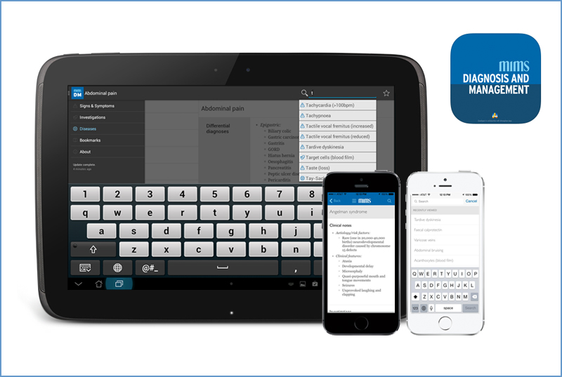MIMS Diagnosis and Management app launches on Apple and Android devices
