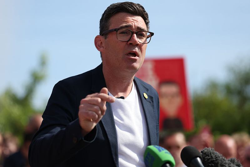 What has Starmer-challenger Andy Burnham said about key green issues?